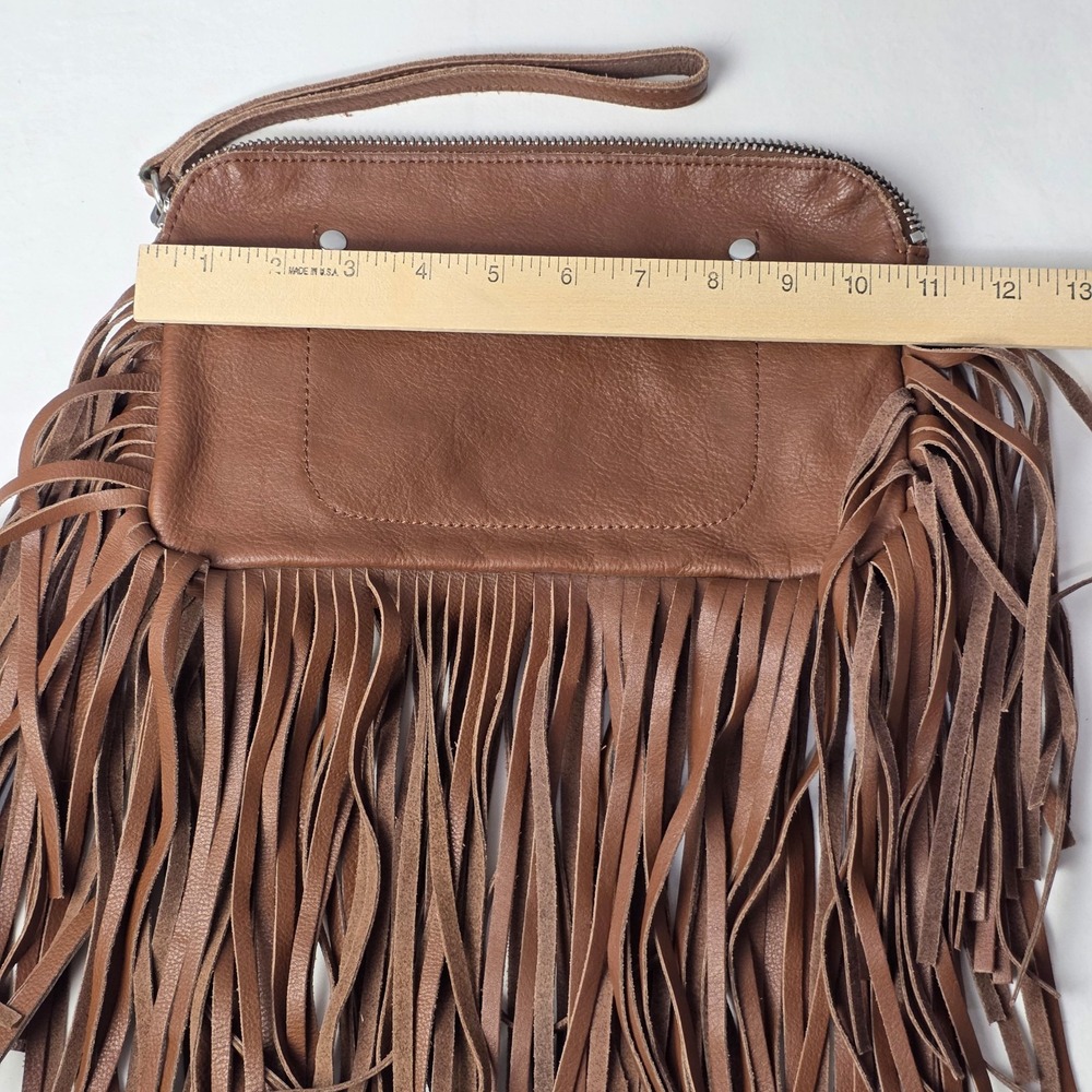 Linea Pelle Fringe wrist purse - Picture 8 of 12